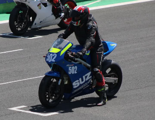 Motociclismo - Vallelunga, Isopi al via del Civ Classic: “Rappresenterò Ascoli con la mia SV 650”